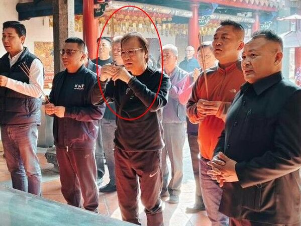 ▲▼謝典霖父親謝新隆。（圖／翻攝自二林仁和宮）