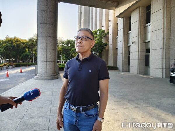 ▲國民黨彰化縣黨部主任委員蕭景田針對謝典霖父子遭收押一案發表看法。(圖/記者唐詠絮翻攝)