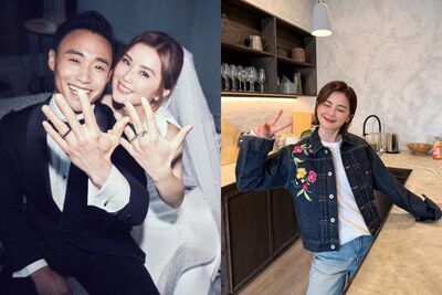 阿Sa閃婚4個月「小腹微凸」飄孕味 網看走路姿勢瘋猜:至少3個月