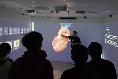 敏盛啟動數位人才培育基地　AR／VR打造全人療護新教學