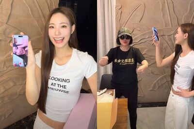 小S開箱女兒自創服飾 戴「巨星帽」化身帥氣卡車司機
