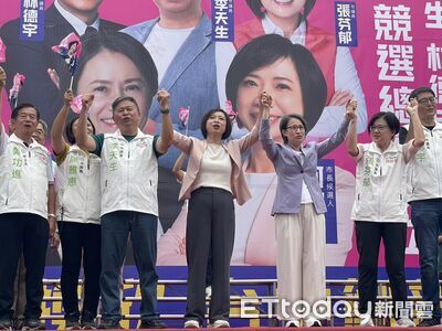 蕭美琴南下力挺何欣純！讚她「中小企業守護者」　2千人擠爆