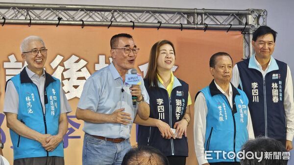 ▲▼ 李四川競選總部成立,侯友宜接任競選主委。(圖/記者呂佳賢攝)