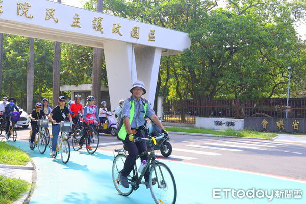 ▲▼立法院民主議政園區今天舉辦「一騎走讀霧峰．回顧百年民主路」活動。（圖／立法院中南部服務中心提供，下同）