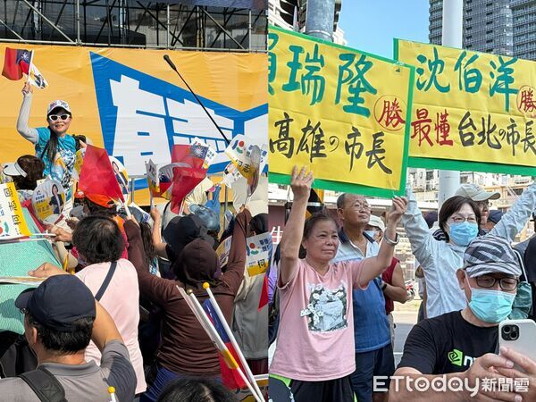 快訊／激戰高雄！柯志恩首場大造勢PK「洋流隆捲風」 人數破萬