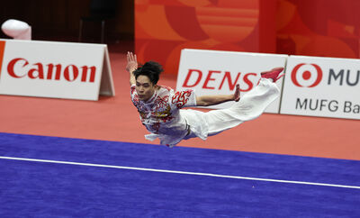 亞運武術/李洋現場觀戰!鄭郁咺長拳打頭陣、8.793分第21完賽