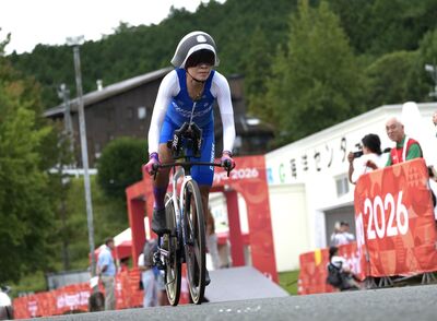 亞運自由車/二寶媽曾可妡4度征亞運!計時賽排名第9 39歲仍享受賽場