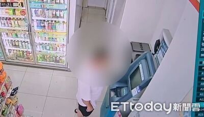 監視器畫面曝!嘉義慣竊男偷女友提款卡 超商狂領5.6萬落網