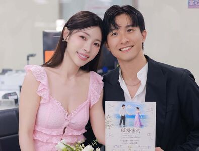 BL男星張瀚元曬登記照!甜娶「最美營養師」 兩年相伴喊:太適合過日子