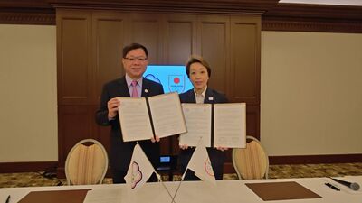 中華奧會攜手日本奧會簽署MOU 蔡家福盼深化運科、選手培訓合作