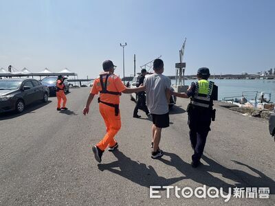 通緝犯混入觀光客想去外傘頂洲 還沒開船就被海巡「包軌」