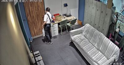 勤美商圈店家注意!阿伯闖休息室想行竊 辯「老闆娘讓我進來的」