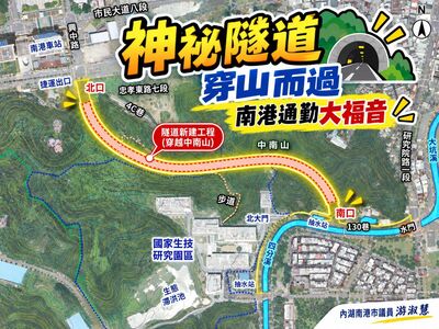 南港新交通捷徑將通車! 游淑慧曝「這段路」通勤時間少一半