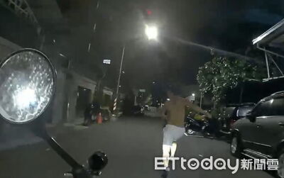 失聯移工駕車拒檢逃逸肇事!棄車半裸狂奔被壓制 毒品快篩陽
