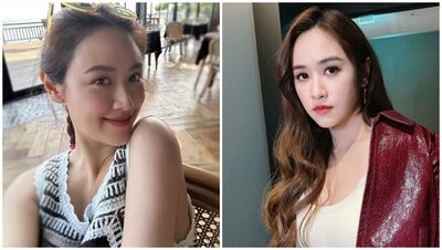 Sandy難得穿超低胸!一彎腰耍辣「被看光深邃事業線」:出門就單身