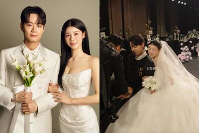 《換乘戀愛》首對夫妻誕生!孔尚貞徐敏亨舉行婚禮 班底齊聚祝賀