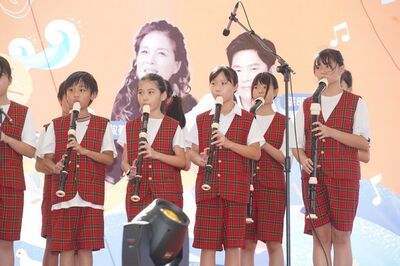 大園校際音樂交流暨民歌夜竹圍漁港登場 8校學子輪番展藝