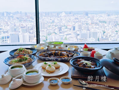 台南38樓高空江浙宴！府城街景盡收眼底　酥軟生煎包肉汁飽滿