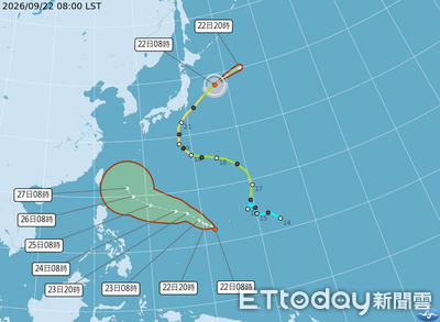 快訊／熱帶低壓生成！估明增強為「舒力基」颱風　下周接近台灣