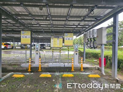 台南第10批充電站上線!新增8席快充、3席慢充 占位最高罰1200元