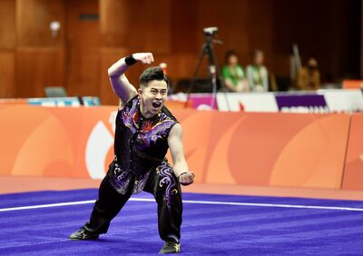 快訊/亞運第9面獎牌出爐 劉昌閔男子南拳、南棍全能奪銅