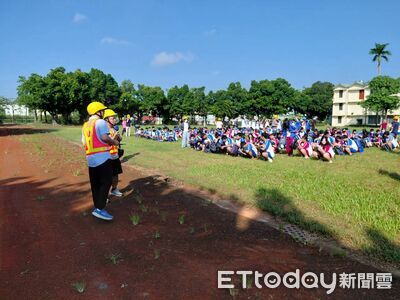 地震來襲先「DCH」!下營消防進校園 提醒中秋煙火安全