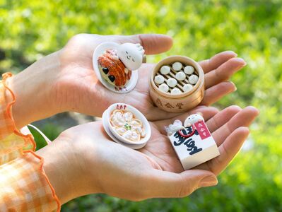 鼎泰豐開賣造型扭蛋 袖珍版小籠包、紅油抄手超萌