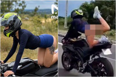 騎檔車大露底褲!俄網紅「公路拍挑逗片」 越南法院:終身禁入境