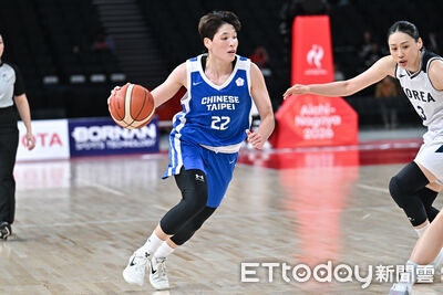 快訊/中華女籃14分不敵南韓 仍以分組第2名挺進亞運8強