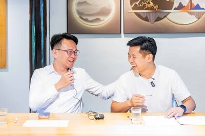 藍綠合?何志勇「同台」莊競程 邀高虹安辯論:欠學生一個道歉