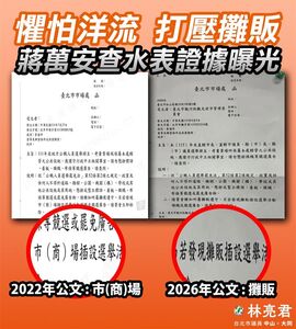 綠議員曝北市府打壓「洋流」證據 蔣萬安竟向市場攤販查水表