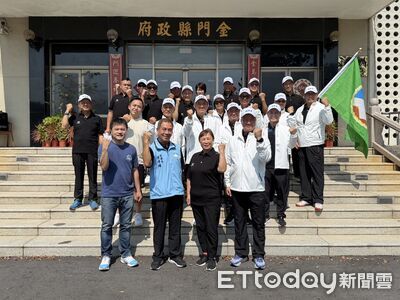 離島不離心、賽場拚實力！金門11項代表隊授旗　10月赴馬祖參賽