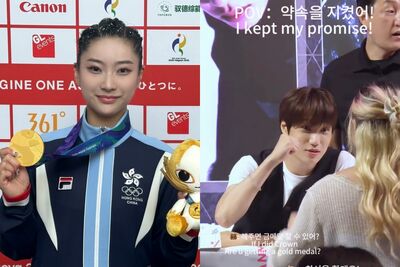 穿EXO戰袍勇奪亞運金牌! 港選手「對KAI承諾全力以赴」兌現約定