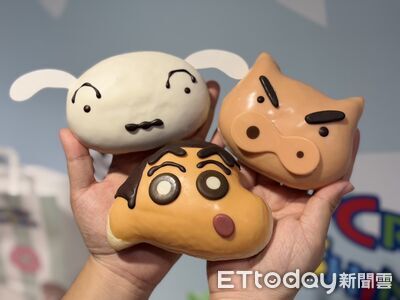 Mister Donut蠟筆小新聯名明開賣　小白、肥嘟嘟左衛門變甜甜圈