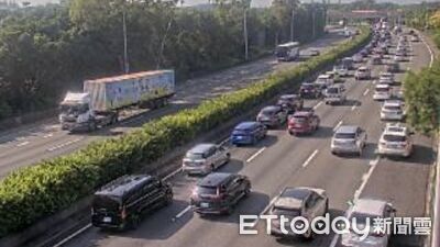 中秋車潮湧現「國道3路段紫爆」 上午防9處塞點
