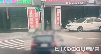 北市BMW右轉與同向機車擦撞 騎士倒地擦挫傷送醫