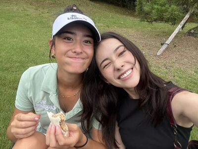 台美混血高爾夫球選手是林奕嵐親妹! 「飛日本力挺」正面合照曝