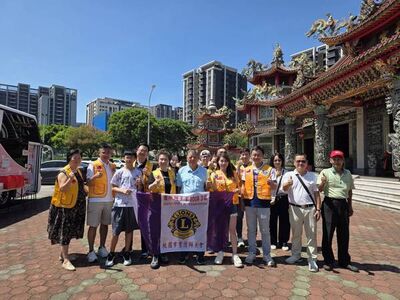 獅子會300B3區有情獅子會串聯青昇宮 秋節捐熱血做公益