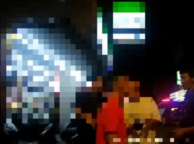 不滿被「看一眼」...新北街頭開打! 持棍棒痛毆對方