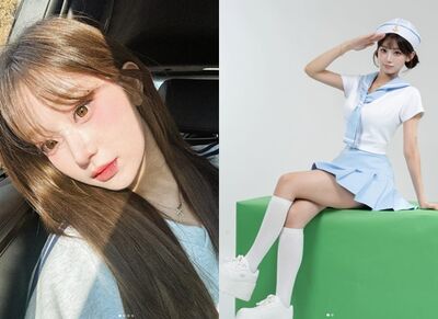李珠珢穿水手服撩裙「臀部外露」! 網看傻轟:穿這樣和球賽關聯是啥