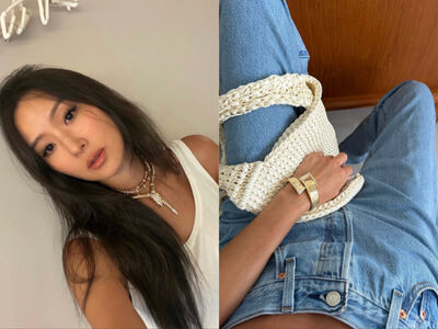 「最辣阿嬤」孫芸芸白背心配千萬寶格麗蛇鍊 隨興高級穿搭美翻