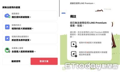 月花165訂LINE Premium!退訂後「跳出通知」用戶傻眼:水很深