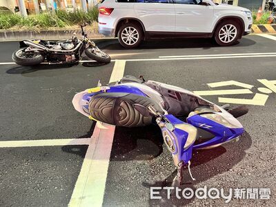 台南2線3星警官撞機車!酒測值爆表1.12...擬記一大過拔官重懲