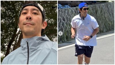 修杰楷跑步到一半「裝備放路邊」竟被偷!傻眼PO照片 打卡文山區