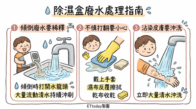 除濕盒集滿水別亂倒!專家示警「非清水」:恐腐蝕管線五金