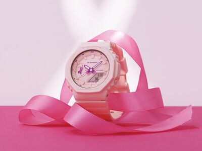 G-SHOCK 把粉紅絲帶變小指針 暖心提醒乳癌防治