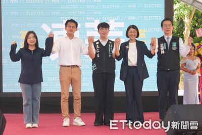 藍白合!黃國昌許淑華南投同台挺吳淳祐 展現在野黨團結勝選氛圍