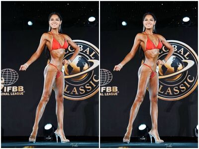 台名模參加健美比賽「Posing指導是《星光3》女星」!相識過程超有緣