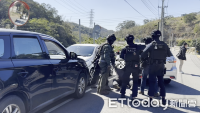 詐團水房主嫌隱匿新竹山區 台中警無人機監控陸空夾擊逮人