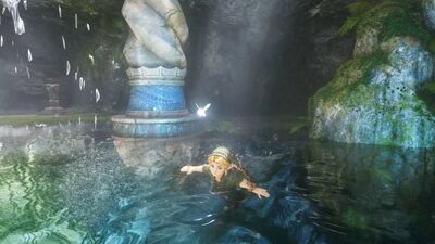 《薩爾達傳說:時之笛》佐拉領地新畫面曝光 水面細節美到窒息